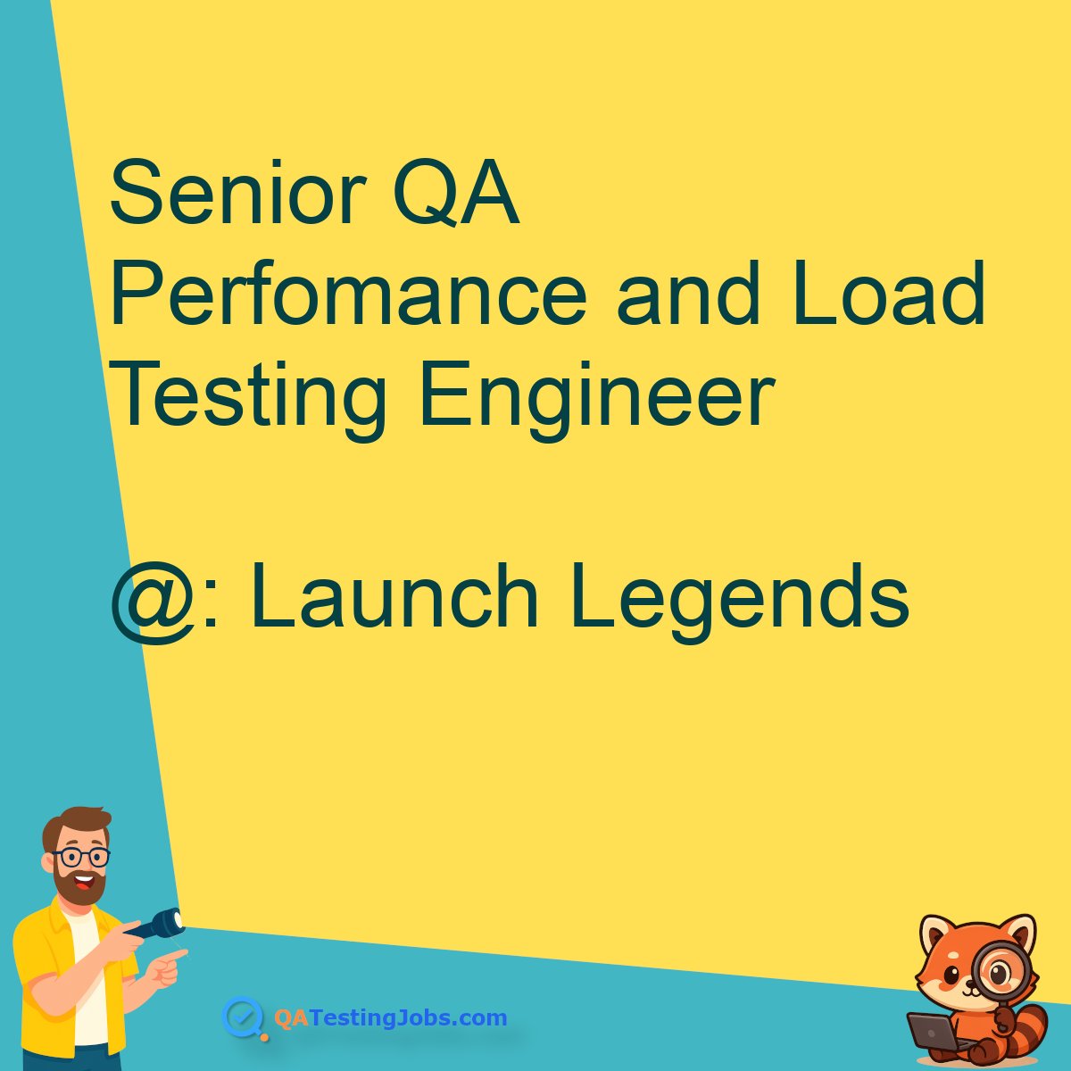 QATestingJobs's tweet image. Title: Senior QA Perfomance and Load Testing Engineer
Company: Launch Legends
Country: United States
City: Houston
Employment Type: part-time
Location: remote
Remote/Onsite: remote
Visa Support: 
qatestingjobs.com/jobs/63924-sen…
#blockchain #chaosengineering #complianceauditing…