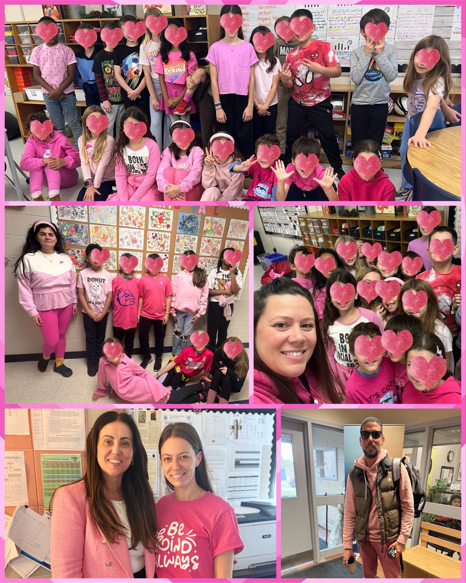 StClareDP's tweet image. 🩷On Friday we 💞 ρ𝕚𝕟𝕜𝕖𝕕 𝕠𝕦𝕥! 💗
Our school turned pink to show our commitment to standing up, speaking out, and spreading kindness every day. 💕#PinkOutDay #ChooseKindness