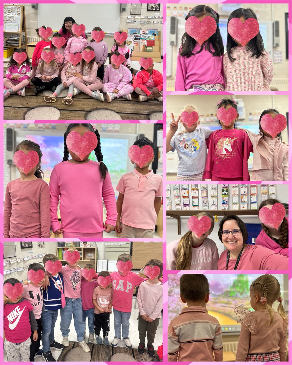 StClareDP's tweet image. 🩷On Friday we 💞 ρ𝕚𝕟𝕜𝕖𝕕 𝕠𝕦𝕥! 💗
Our school turned pink to show our commitment to standing up, speaking out, and spreading kindness every day. 💕#PinkOutDay #ChooseKindness