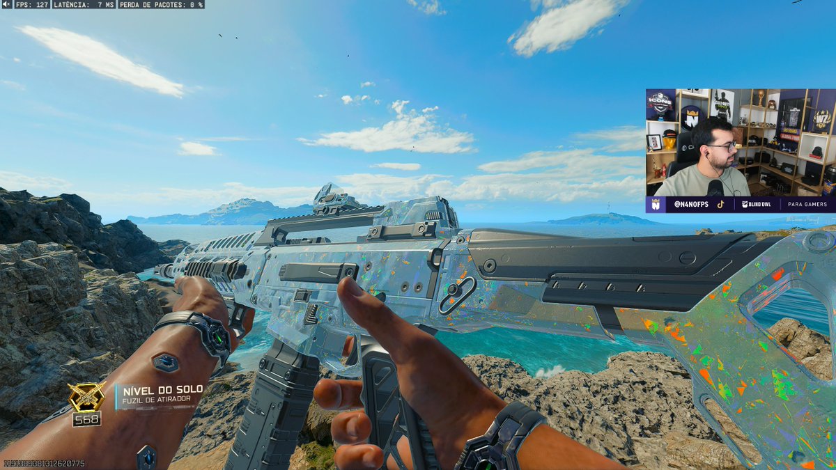 n4noFPS's tweet image. GENESIS ✅

Camuflagem mais rapida e facil do BO7 (com as dicas certas), essa semana sai um video de guia da camo, ta bem detalhado.

Peguei em 3 dias de live, deu uma media de 30horas de gameplay.