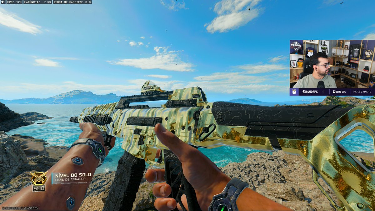 n4noFPS's tweet image. GENESIS ✅

Camuflagem mais rapida e facil do BO7 (com as dicas certas), essa semana sai um video de guia da camo, ta bem detalhado.

Peguei em 3 dias de live, deu uma media de 30horas de gameplay.