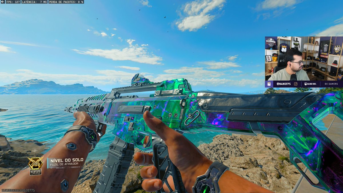 n4noFPS's tweet image. GENESIS ✅

Camuflagem mais rapida e facil do BO7 (com as dicas certas), essa semana sai um video de guia da camo, ta bem detalhado.

Peguei em 3 dias de live, deu uma media de 30horas de gameplay.