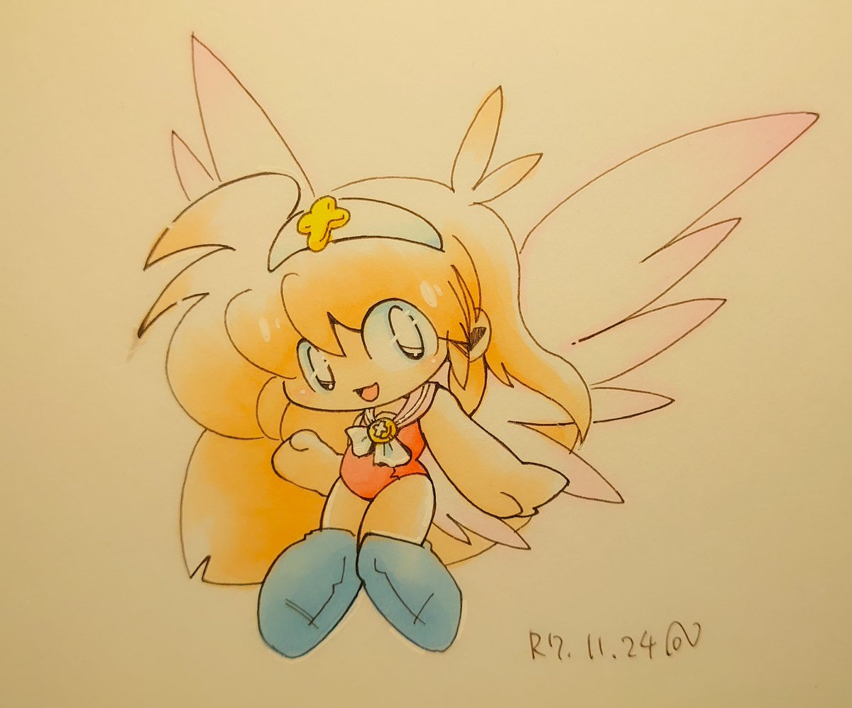 アラシャン天使ちゃんパーツ❀ 遅れましてニチアサ天使ちゃん定期！ 天使ちゃんのデザインは完成され