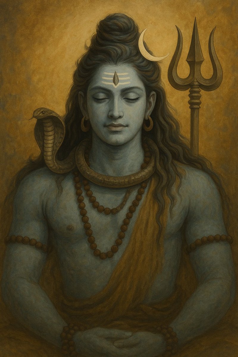 pankajs89796129's tweet image. नम: पार्वती पतये हर हर महादेव  🙌🔥
  
जटाटवीगलज्जल प्रवाहपावितस्थले  
गलेऽवलम्ब्य लम्बितां भुजंगतुंगमालिकाम् ॥

#NamahShivaya 
 #Mahadev 
#SanatanDharma