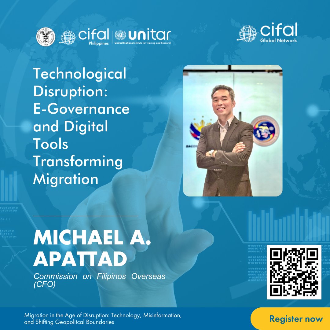 Meet our speakers for “Migration in the Age of Disruption”!

🗓️ 26 November 2025 (Wednesday), 3PM (Manila time)
🔗 bit.ly/PCGM2025LLWeb