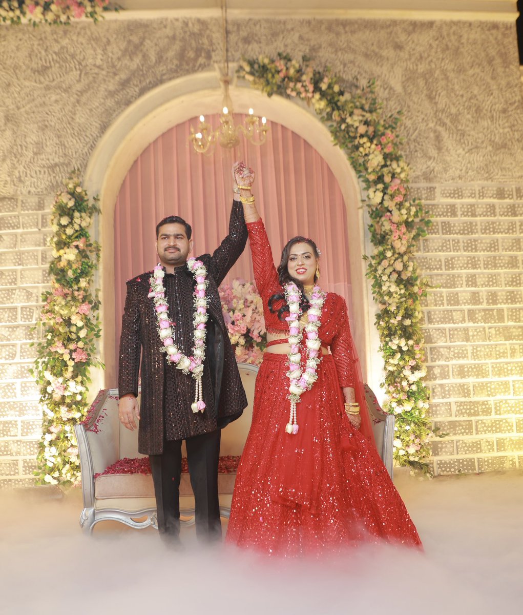 Congratulations 🎉 Wishing You Two A Very Happy &amp; Healthy Marriage.
♥️🥰

<a href="/yadavmanish51/">Manish Yadav</a>