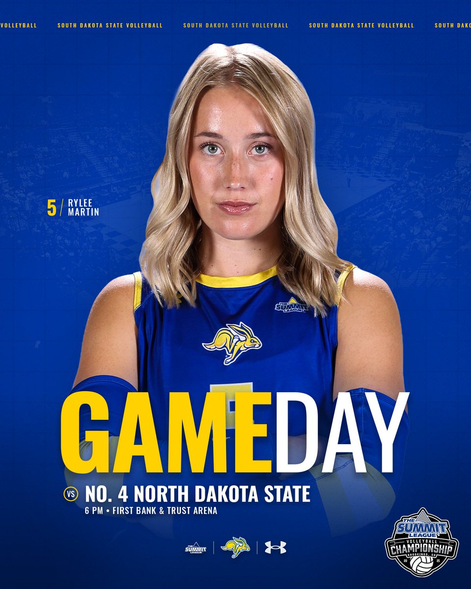 GoJacksVB's tweet photo. SEMIFINAL GAMEDAY

🆚 » North Dakota State
⏰ » 6 PM
📍 » First Bank &amp; Trust Arena
🔗 » https://t.co/Km5huGxPZz

#GoJacks 🐰 https://t.co/JP4VqfiJsD