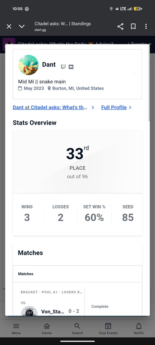 Forgot ab this 
It's kinda fake cause of dqs ☹️ lost to pit GnW MegaMan using dk snake aegis #unluckypull