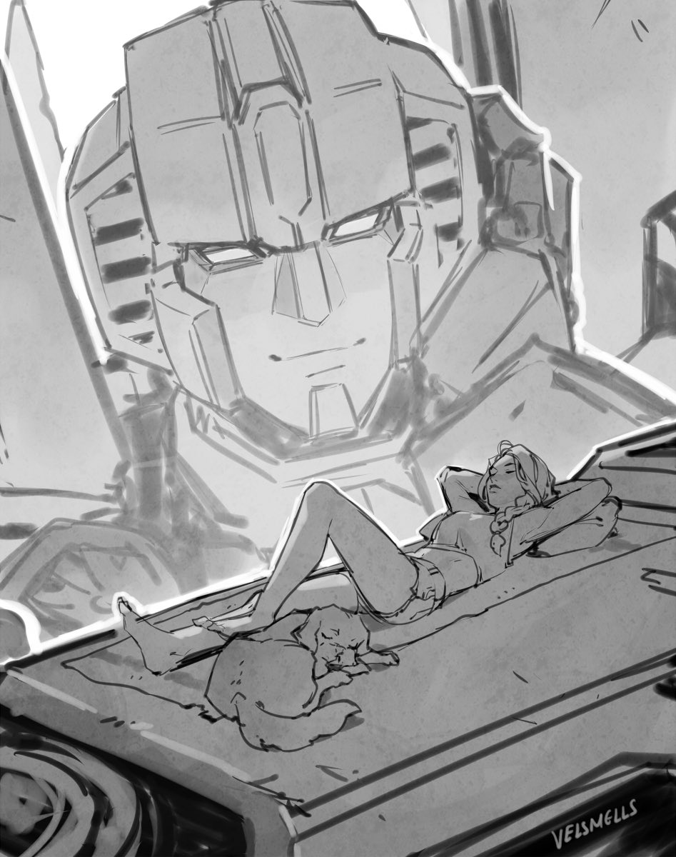 Have a random Thundercracker and Marissa fan art