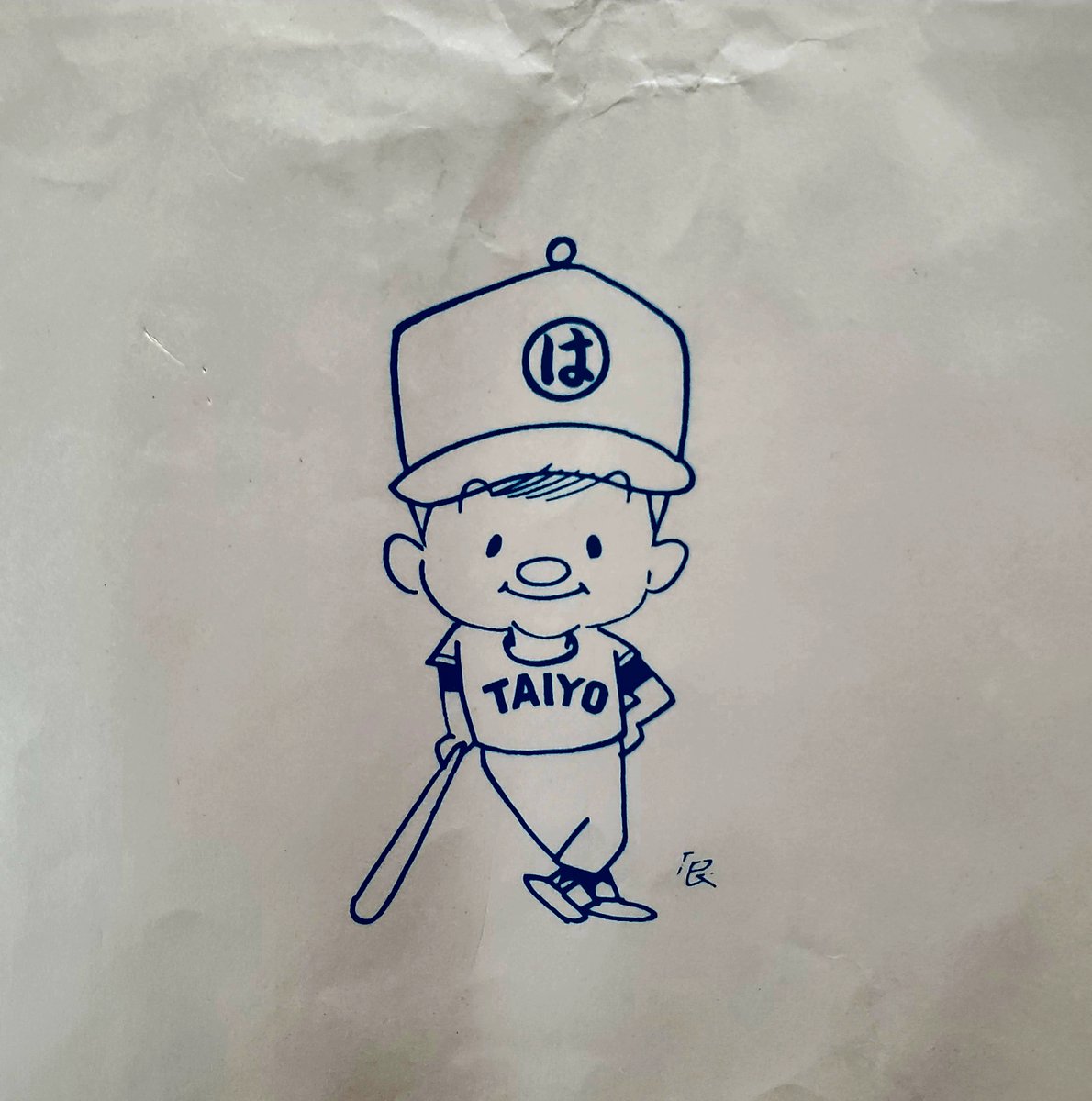 柳原良平さんの作品かな。 ほかにハーバーのイラストとか描かれてる。