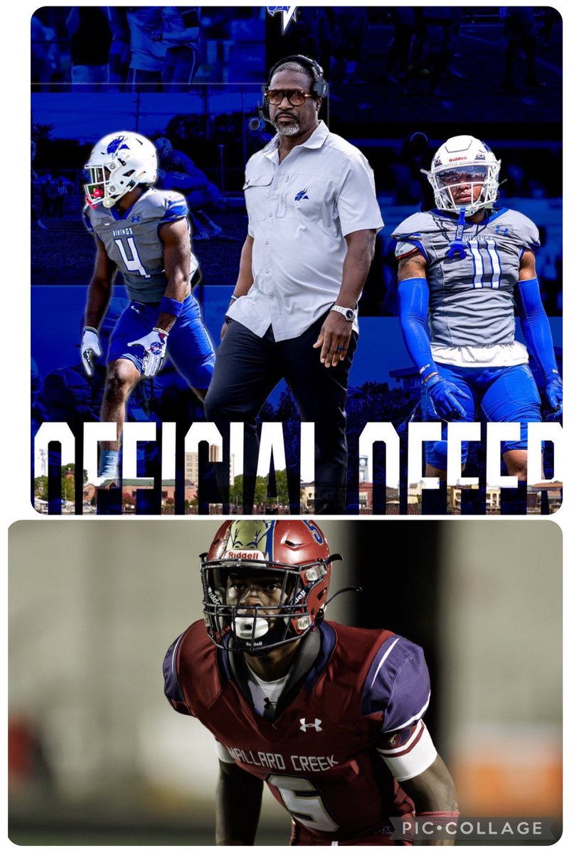 After a great conversation with <a href="/CoachAJ_Jones/">Adrian Jones</a>, I’m thrilled to announce that I’ve received an official offer from <a href="/ECSUFBL/">ECSU FOOTBALL</a> #CreekRising 

<a href="/CoachKTinsley/">Kennedy Tinsley</a> 
<a href="/Coach_JGunter/">John Gunter</a> 
<a href="/Coach_Jones4/">Tyrrel Jones</a> 
<a href="/CDre1911/">Coach Andre George</a> 
<a href="/Coach_Hes/">Coach Toryeon Hester</a> 
<a href="/ToCreek/">WELCOME TO THE CREEK (Mallard Creek Football)</a> 
<a href="/pepman704/">Matt Morrow</a>