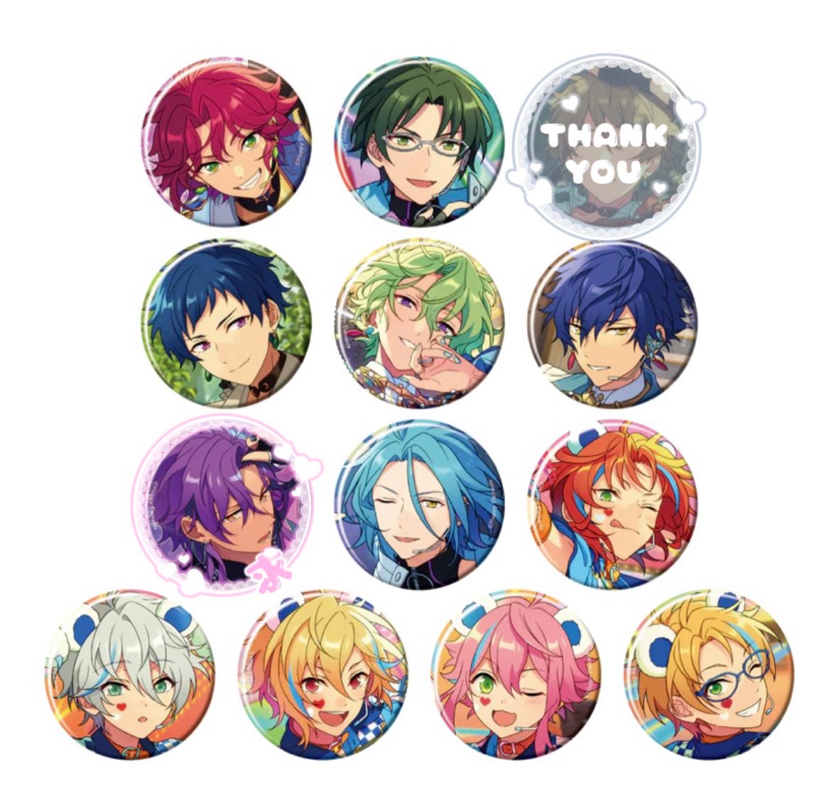 交換】あんスタ コレクション 缶バッジ コレ缶 February Nov. idol 譲