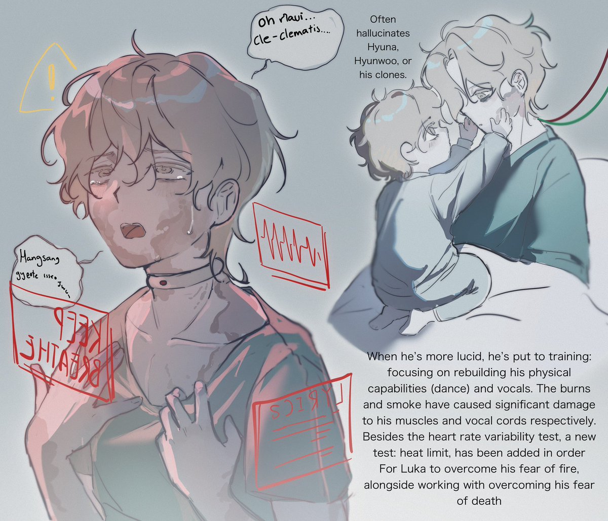 fancylxncy's tweet image. “Rehabilitation training” #ALNST