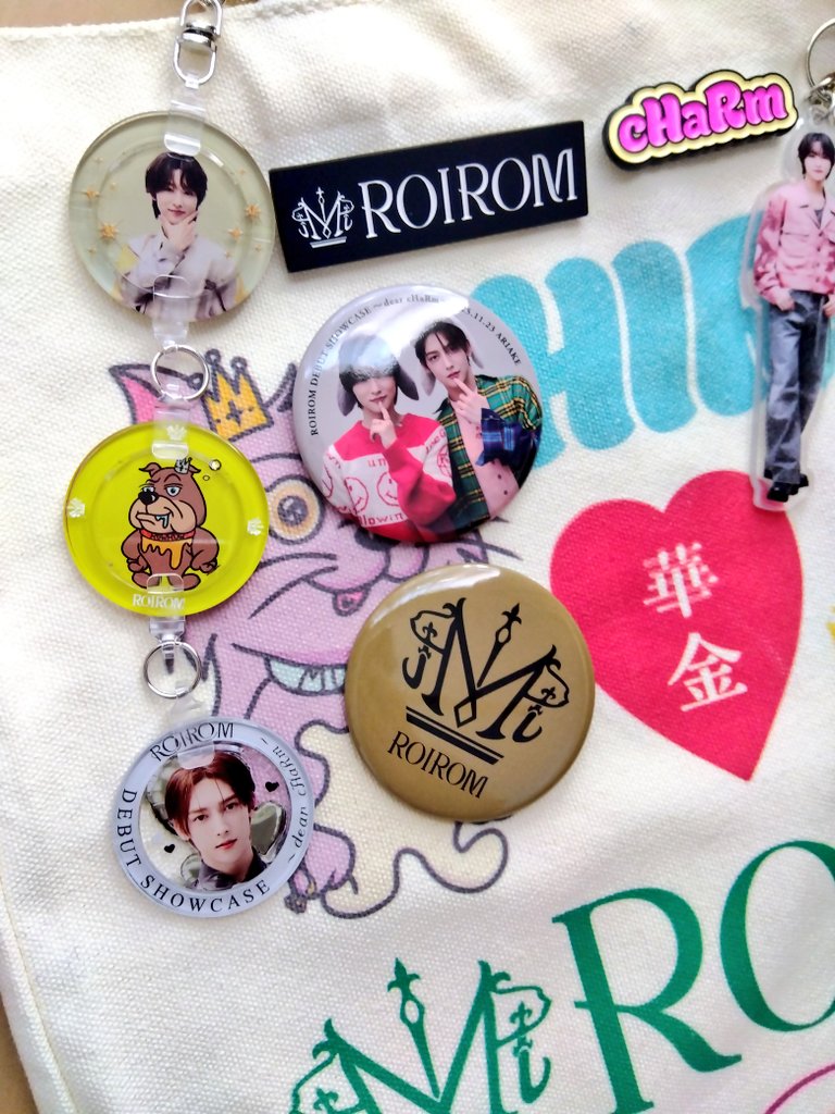 よく考えたらラッキーコインってイベントグッズだから今後は販売ないんだよね、もっと買えばよかったな🥲 #ROIROM1123有明アリーナ