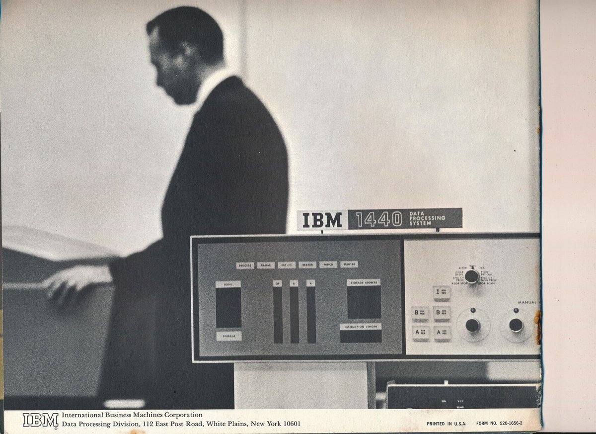 VintageMags's tweet image. I B M Data Processing Systems.

#vintagecomputing #vintage