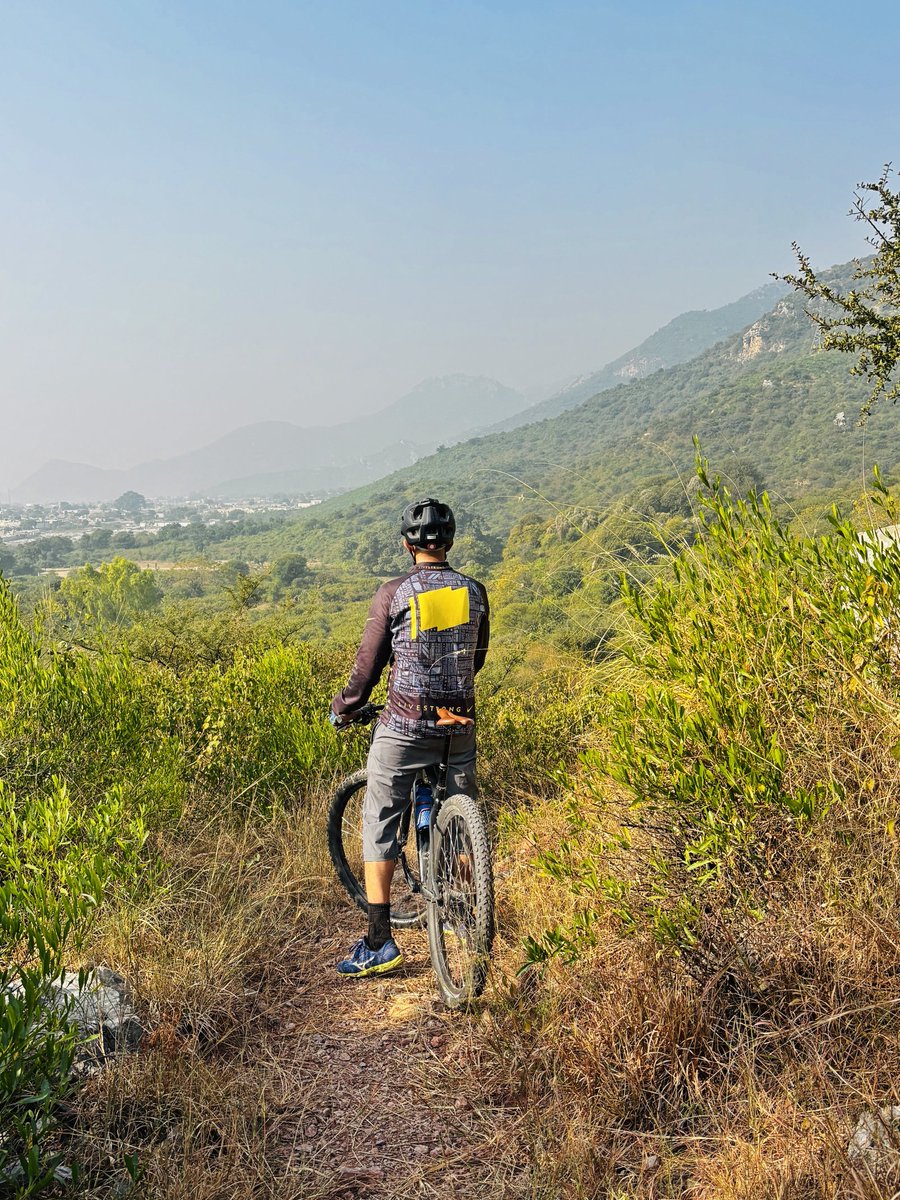 I'm Sad 😭 
One of the last rides on these lovely tracks before they're closed for the general public. Sorry, we could do nothing to save the Margalla Hills National Park. 
#MHNP #saveMHNP #Islamabad
