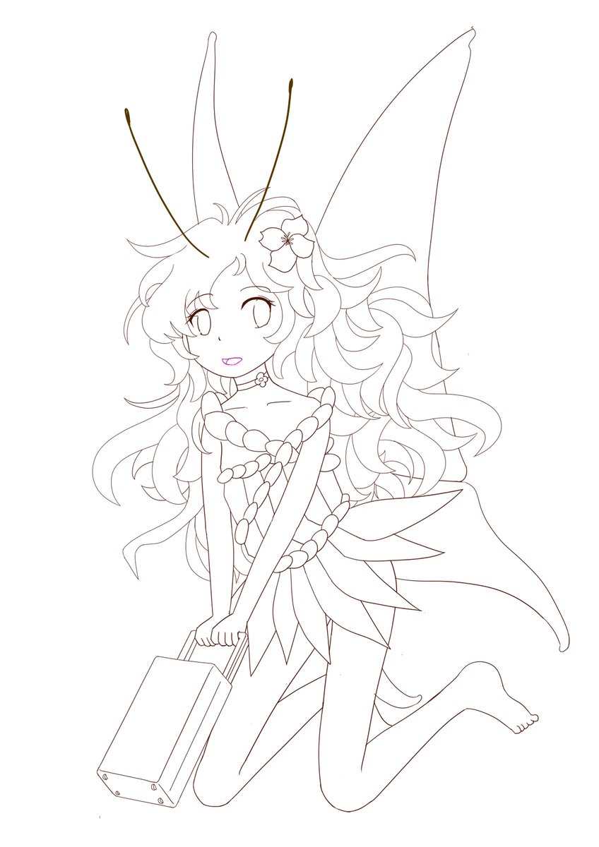 iriomoteyamanek's tweet image. 線画をあぷ
塗り絵でもいいし、魔改造でもいいし好きにしていいのよ(ﾟ∀ﾟ)