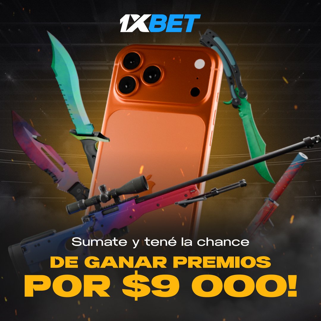 Listo para el torneo decisivo de Starladder Budapest Major — CS2? 🌎🛡️
1xMajorBot ya está en el campo de batalla — únete y reclama tu recompensa!  
🧠 Haz pronósticos sobre los partidos más cruciales en la escena global 
🏆 Asciende en el ranking y gana premios épicos: iPhone 17