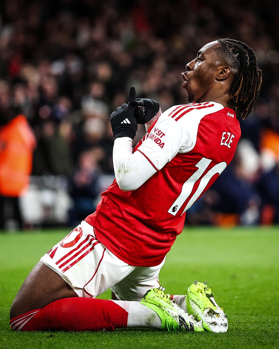 Eberechi Eze the first in many there was,there is and there will be with a derby hatrick #ARSTOT #COYG