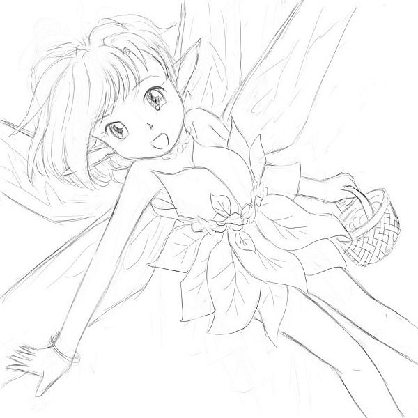 iriomoteyamanek's tweet image. こっちはラフ
塗り絵でもいいし、線画起こして使ってもらってもいいわよ