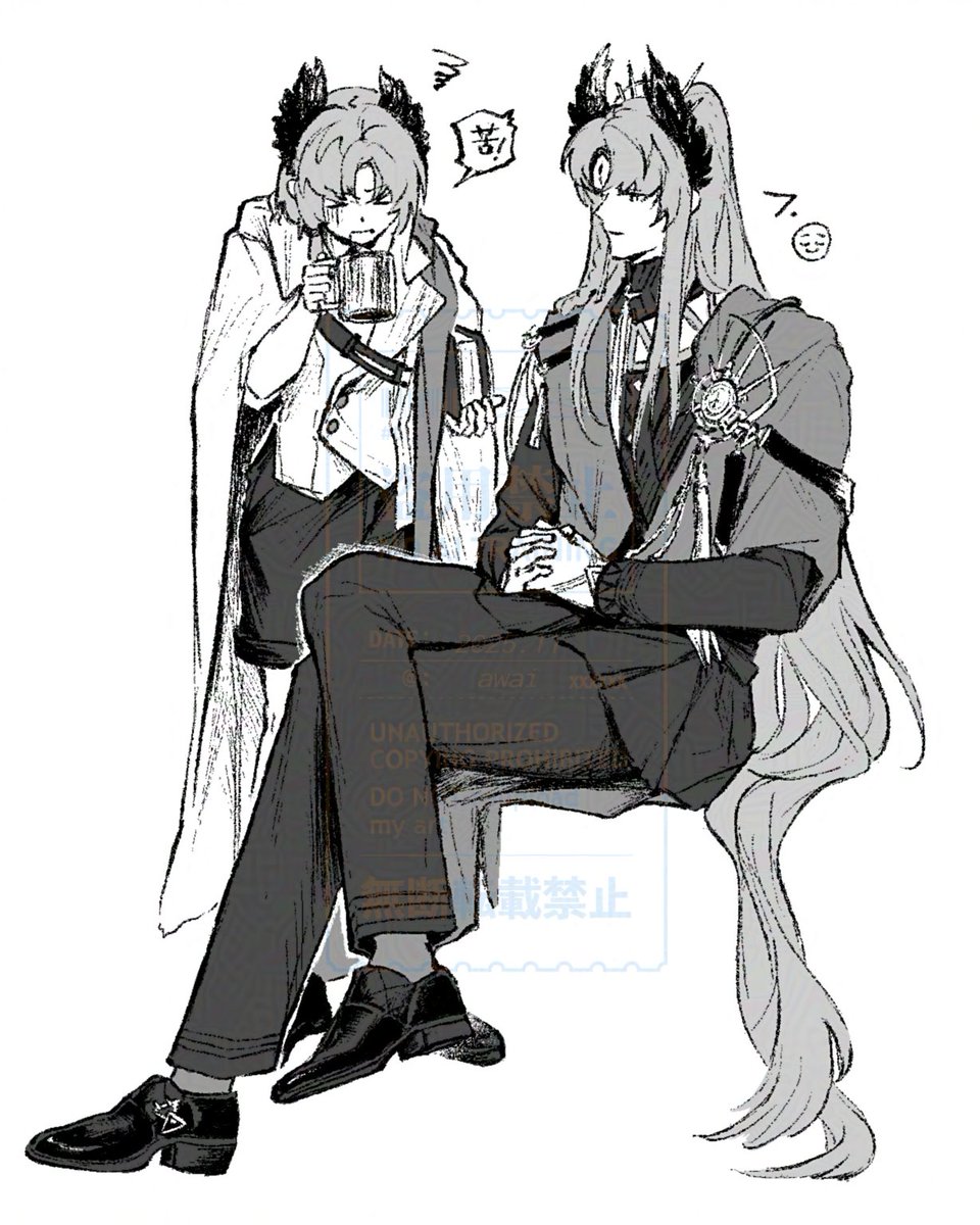 イベント当日公開していたあとがき+1P漫画ペーパーは11/30の22:00頃までネットプリントできます(ローソンとファミマ) 画像はペーパーの一部です