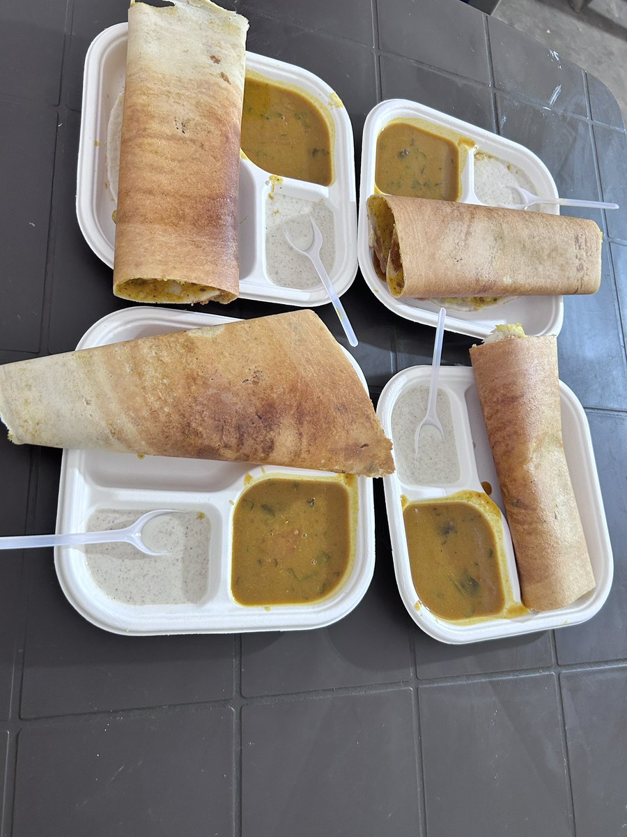 SupremexTech's tweet image. Happy Monday Morning!!

Posting this picture which I took yesterday, I love this dish.
Name: Masala Dosa

Let me know yours favourite dish?