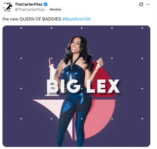 StreamFab_TV's tweet photo. The New QUEEN OF BADDIES #BaddiesUSA #StreamFab https://t.co/oEug8SMXOt