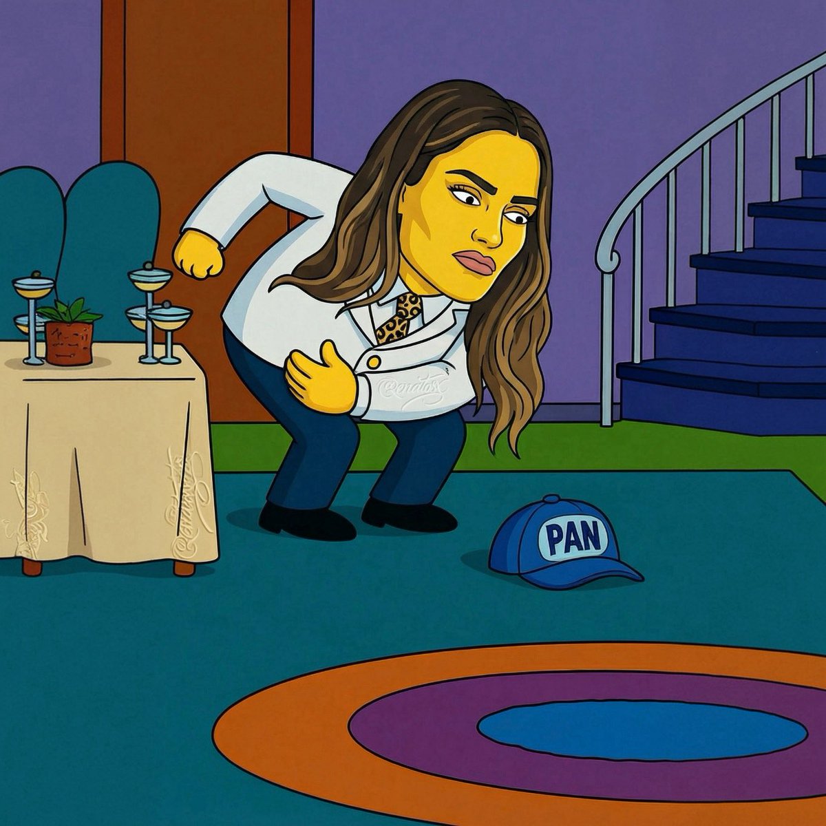 Cuando Alessandra Rojo de la Vega se entera de que están deteniendo a un delegado regional del PAN de la alcaldía Cuauhtémoc.