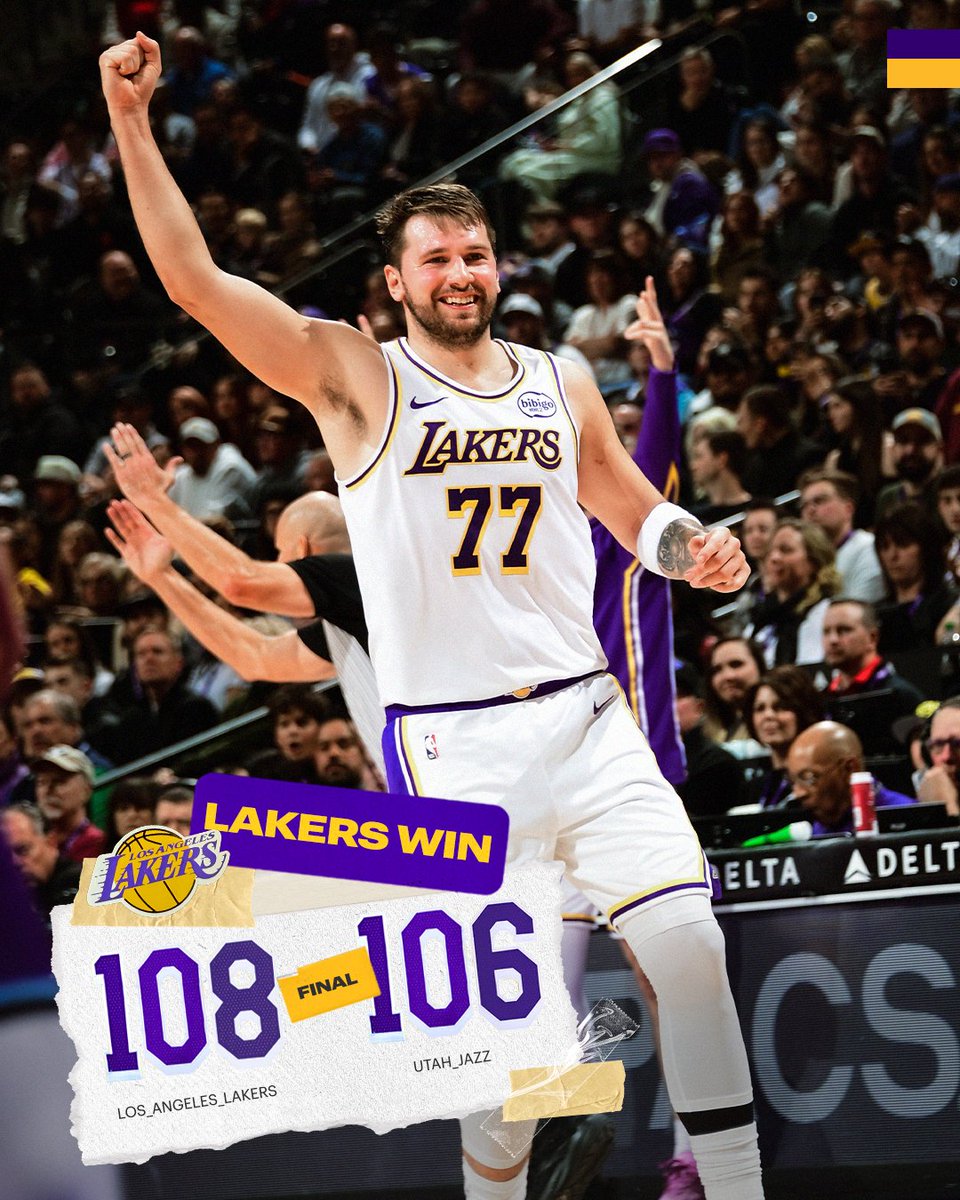 Lakers's tweet image. Fellas got it done ✔️