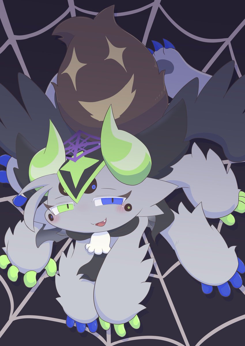 SahiQron's tweet image. #でびコネ
ニスロクの八つん這いで蜘蛛感アップするギミックすき