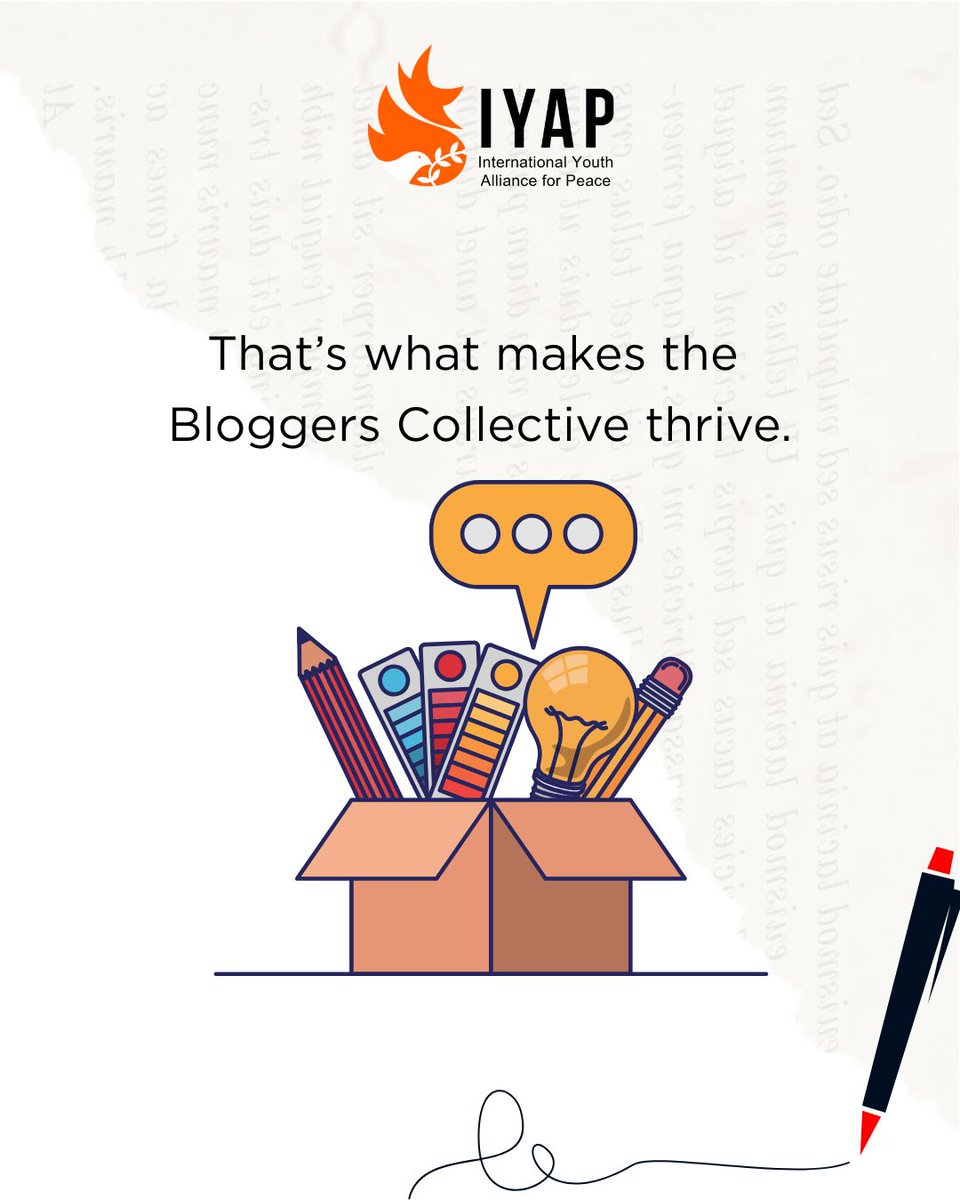 IYAP_org's tweet image. Blogging isn&apos;t easy. Deadlines, tough edits, elusive words—but that&apos;s what makes us better.
Applications open. Ready to grow? 🚀
Apply: bit.ly/bc_team
#BloggersCollective #WritingJobs #NowHiring
