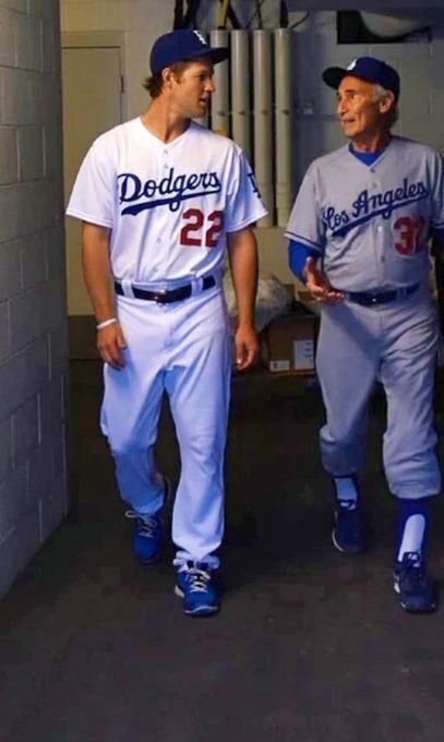 Kershaw and Koufax.  Koufax often served as a special adviser and mentor for the Dodgers organization, forming a close relationship with Kershaw over the years.