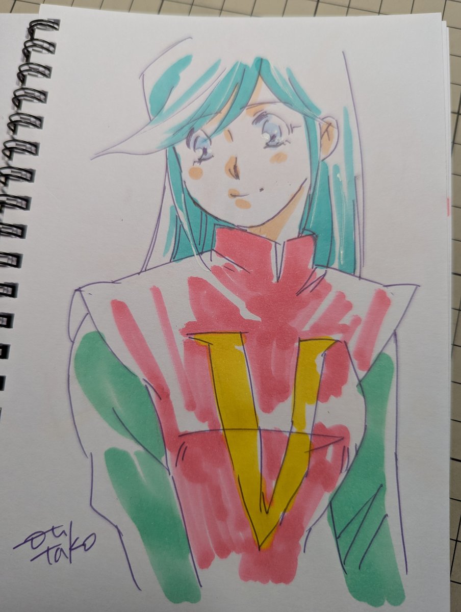 otutomo_yu's tweet image. 100均スケブというので最近は遊んでおります
 #三連休はフォロワーさんが増えるらしい