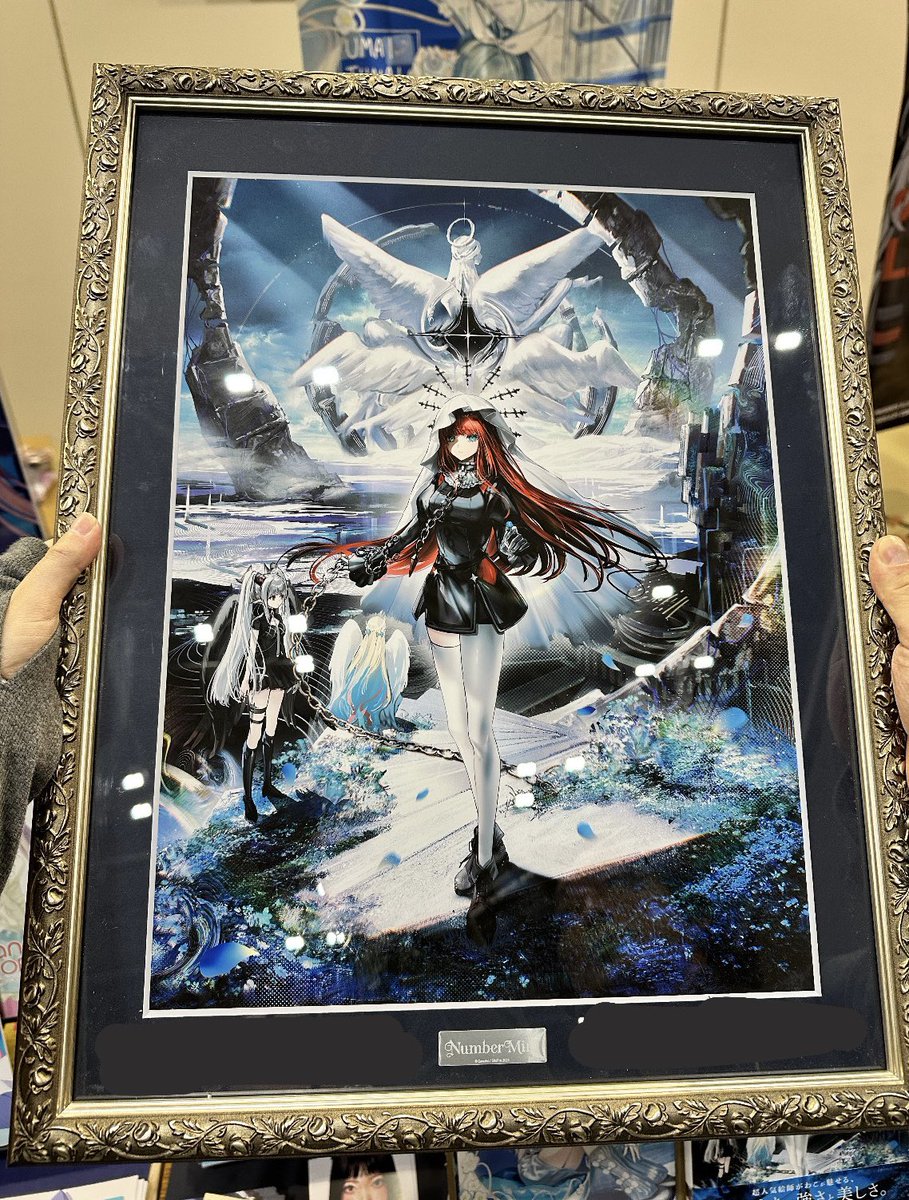 複製原画の受注もございます〜！綺麗！