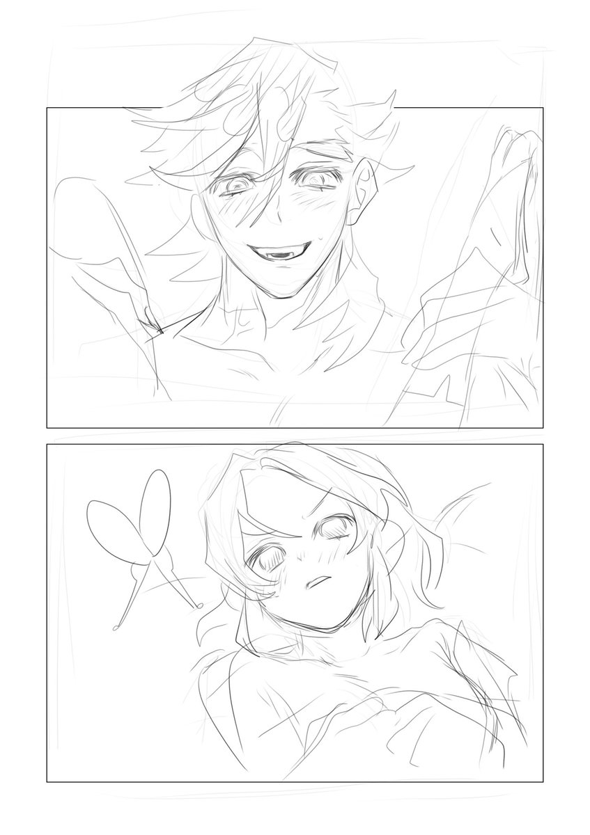 Hbii_bii's tweet image. 🪷🦋🛏️ #DouShino #童しの