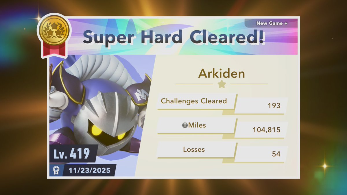 Arkiden_'s tweet image. It has been done! #KirbyAirRiders