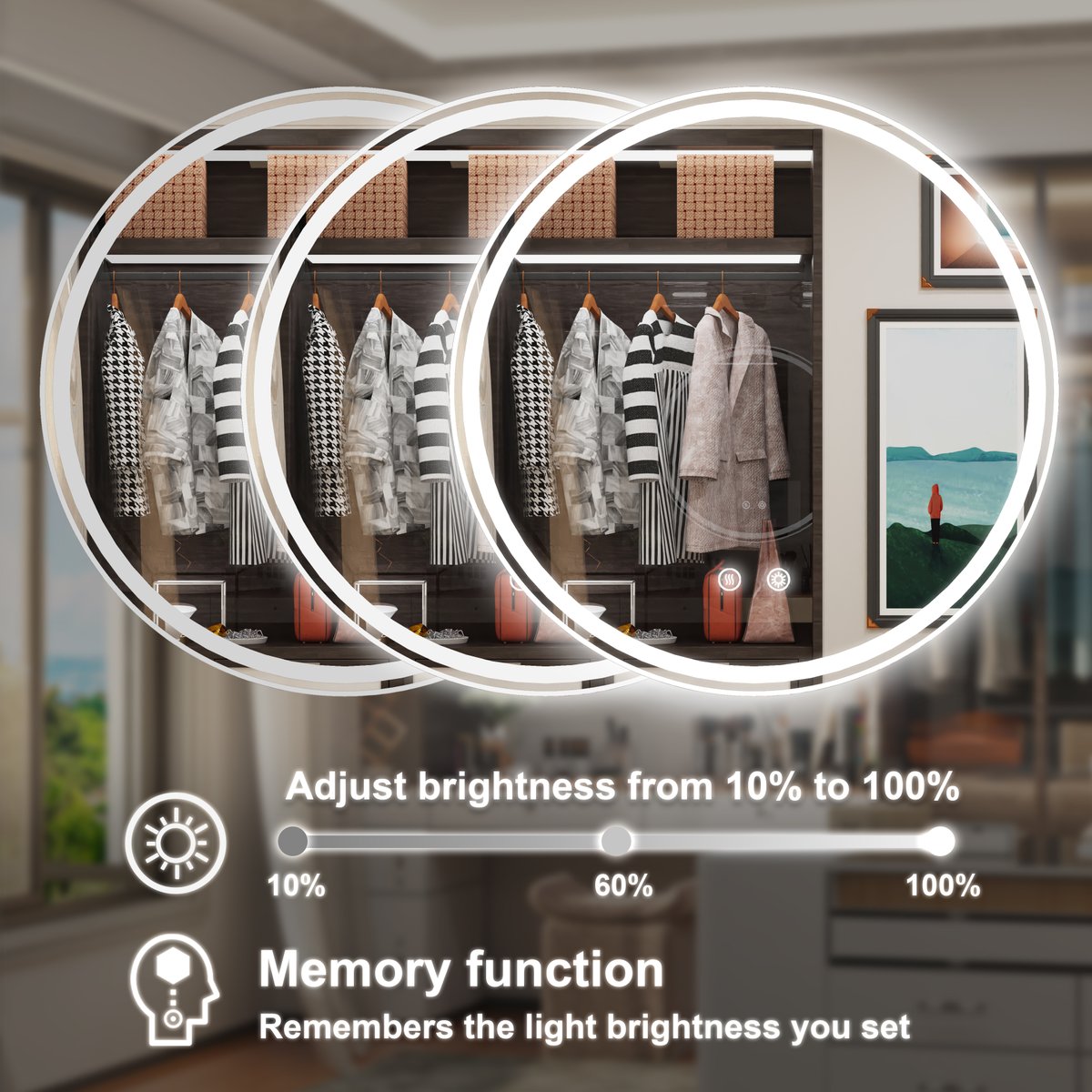 JSneijder2024's tweet image. Smart Home Upgrade! 🚀
Meet your new intelligent LED mirror:
✅ 6000K Crisp White Light
✅ Fog-Free Mirror with Anti-Fog Tech
✅ Smooth Dimming 10%-100%
✅ Energy-Efficient LED
Never struggle with foggy mirrors again! ✨
#SmartHome #ChristmasGiftIdeas 
🛒amazon.com/dp/B0BVQ16PR7