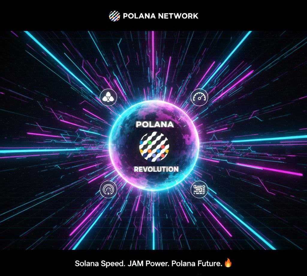 Solana Speed. JAM Power. Polana Future. 🔥 
We’re building the future of DeFi with 1M TPS capability, zero bridging complexity for users, and Autonomous Execution. 
Stop waiting for the next block! 
Join the revolution.💪
polana.network

#PolanaNetwork  #Solana #Polkadot