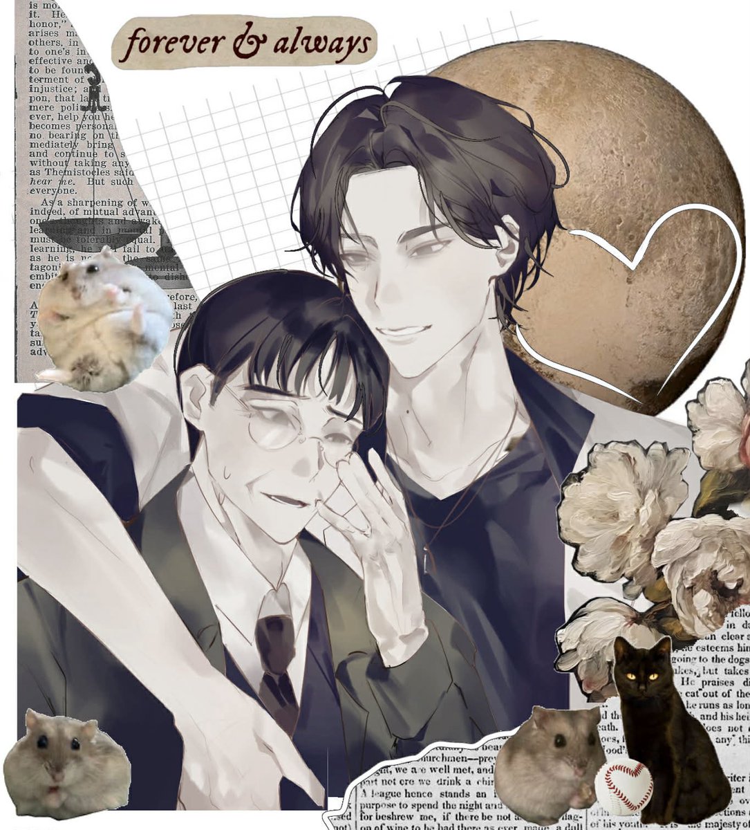 Elda_w33's tweet photo. I made a Fluff collage of my art
  (me trying to cope w that ending 🤫)

#도영동수 #dyds https://t.co/Nve7QuJAma
