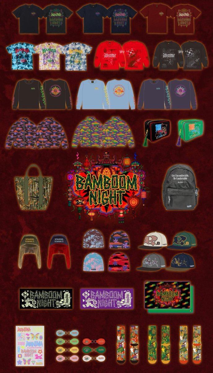 バンブー物販 #WANIMA #WANIMA物販 #バンブー