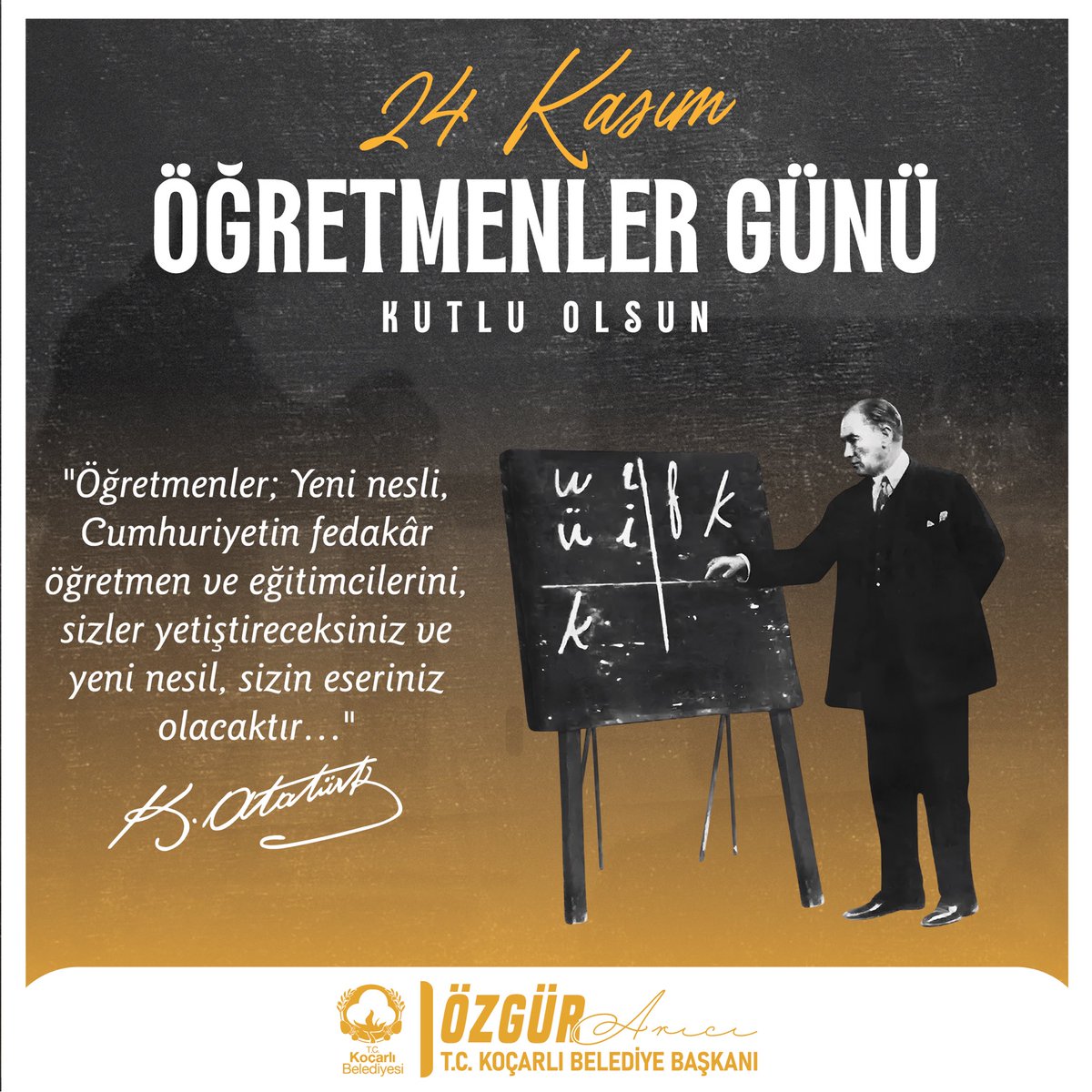 Aydınlık yarınlar sizlere emanet💙
24 Kasım Öğretmenler günü kutlu olsun.