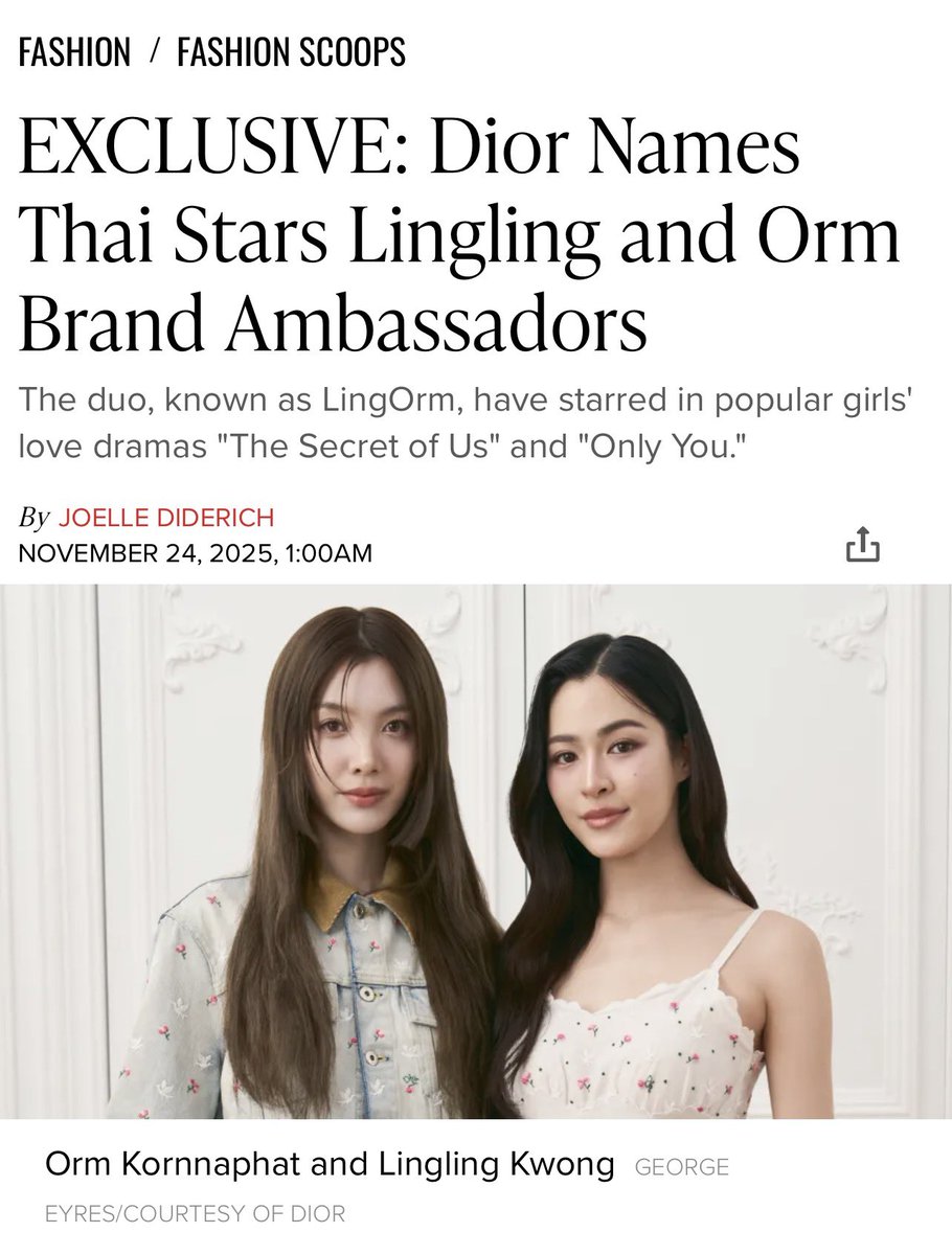 chucasica's tweet image. แม่มีน้ำตากับสิ่งนี้มาก จากวันที่แค่นั่งดูแบบออนไลน์ สู่วันประกาศเป็น DIOR Brand Ambassador 😭

หลิงออมดิออร์แบรนด์แอม!!!!!

หลิงออมดิออร์แบรนด์แอม!!!!!

หลิงออมดิออร์แบรนด์แอม!!!!!