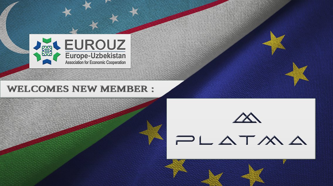 #EUROUZ welcomes new member – PLATMA
 
PLATMA, established in 2023 and headquartered in Dubai (DIFC), is an AI-powered no-code platform that automates complex business processes for enterprises, banks, and governments

#EUROUZ #Uzbekistan #CentralAsia #PLATMA #NewMember