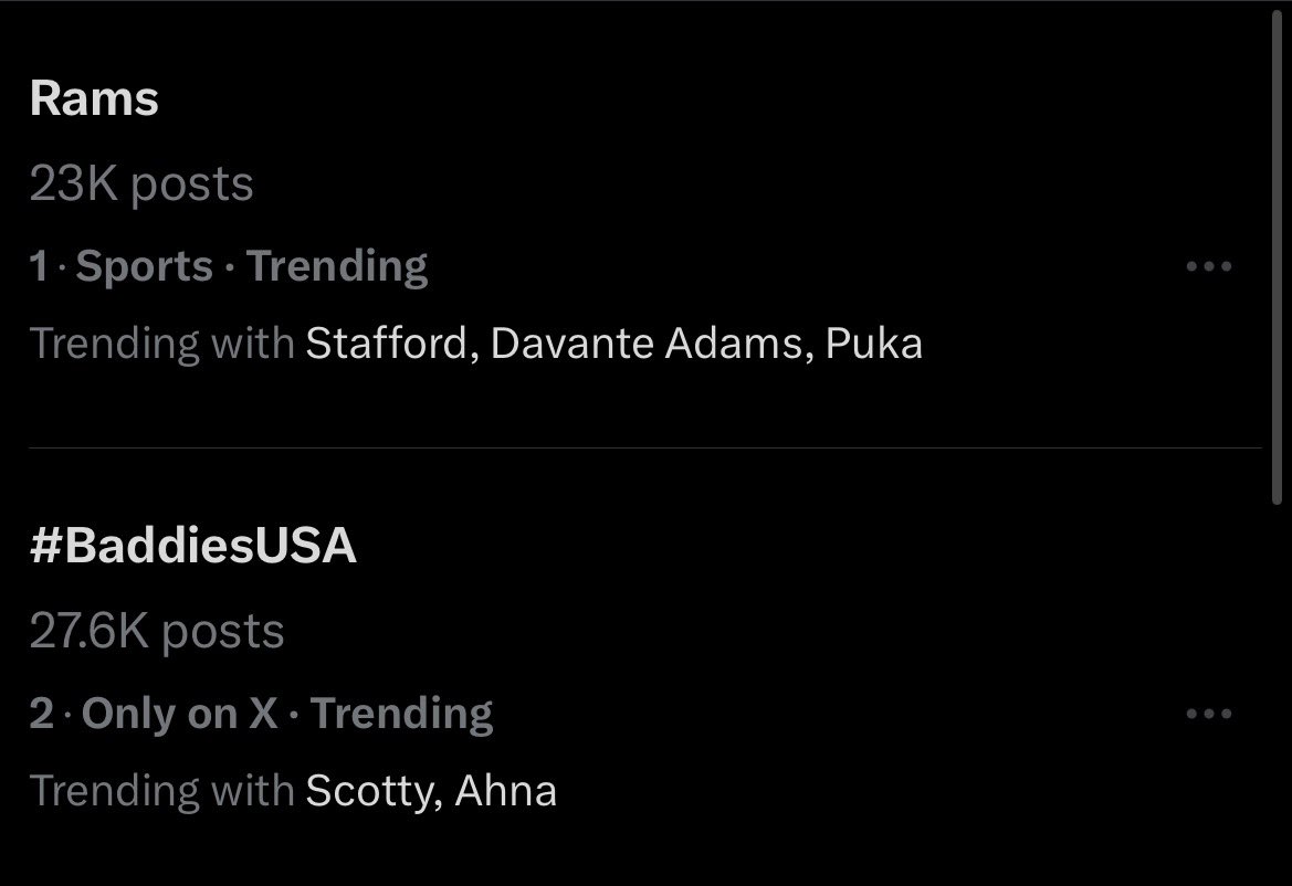 ctrlsza14's tweet photo. Omg we are so close!!! Everyone tweet #BaddiesUSA https://t.co/BBoAB5wQvQ