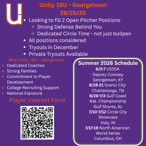 Unity Softball 2829 tweet media