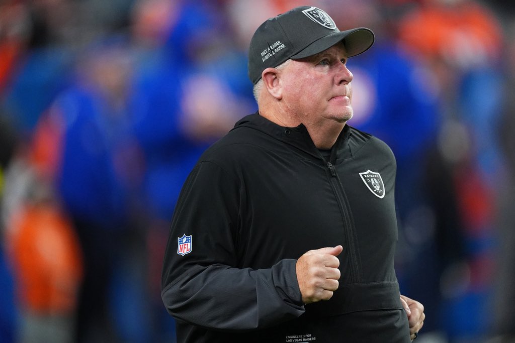 RapSheet's tweet image. Sources: The #Raiders have fired Chip Kelly, saying goodbye to another coordinator.