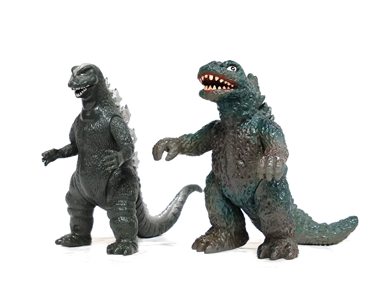 今日はレトロソフビが熱すぎる！🔥 ゴジラはキングザウルスと山勝の