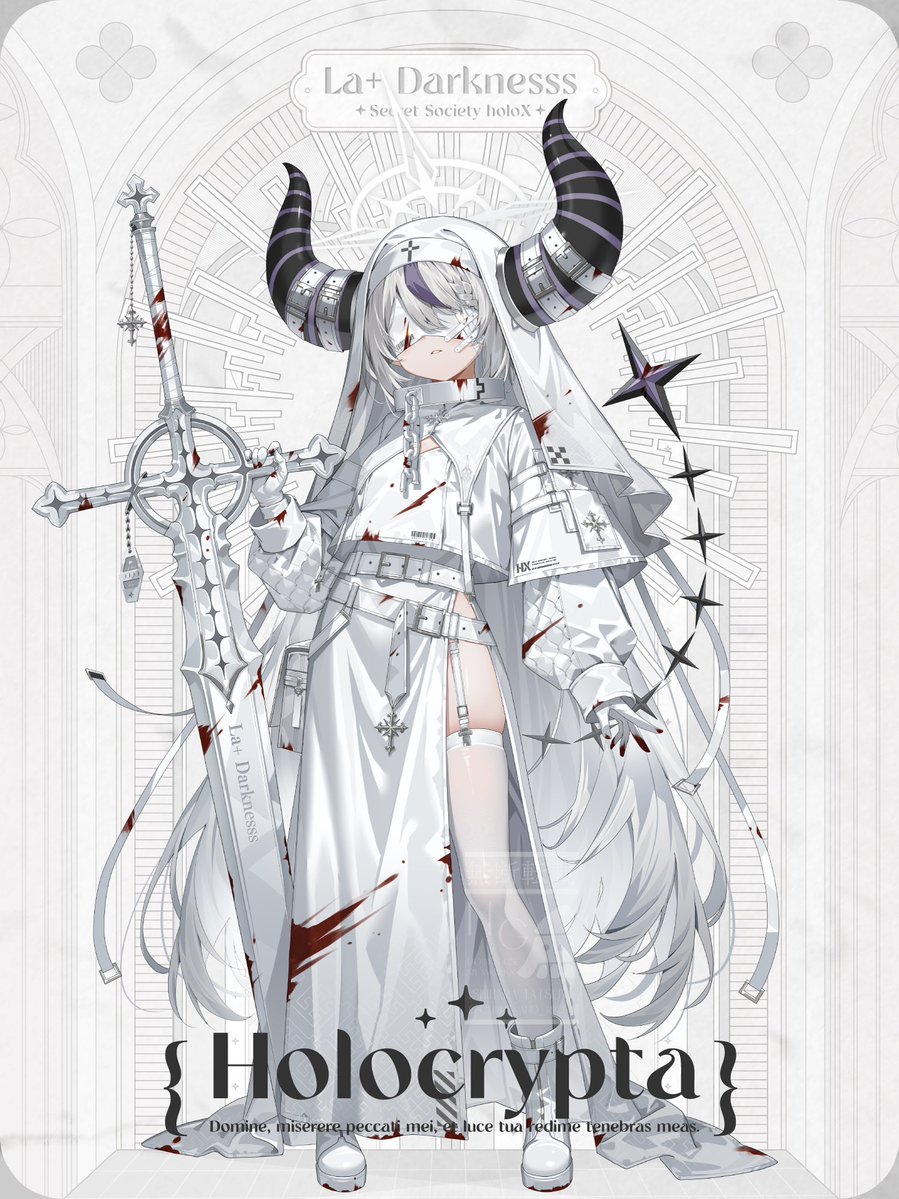 curry_and_rice4's tweet image. 【holoX】タクティカルシスターシリーズ01
ラプラス・ダークネス
#laplus_artdesu