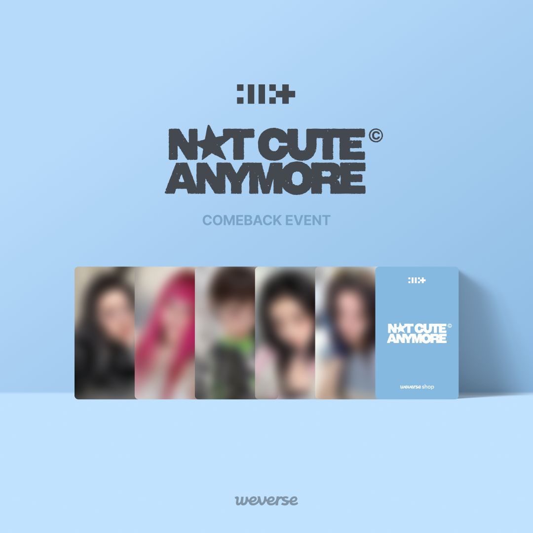 Weverse_LIVE] ILLIT 1st Single Album 'NOT CUTE ANYMORE' Cuteness