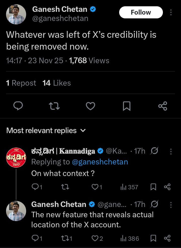 lifeis_good1011's tweet image. So-called Kannada language activists are upset because Twitter is revealing users&apos; locations, which have exposed their hypocrisy. 🤣😂